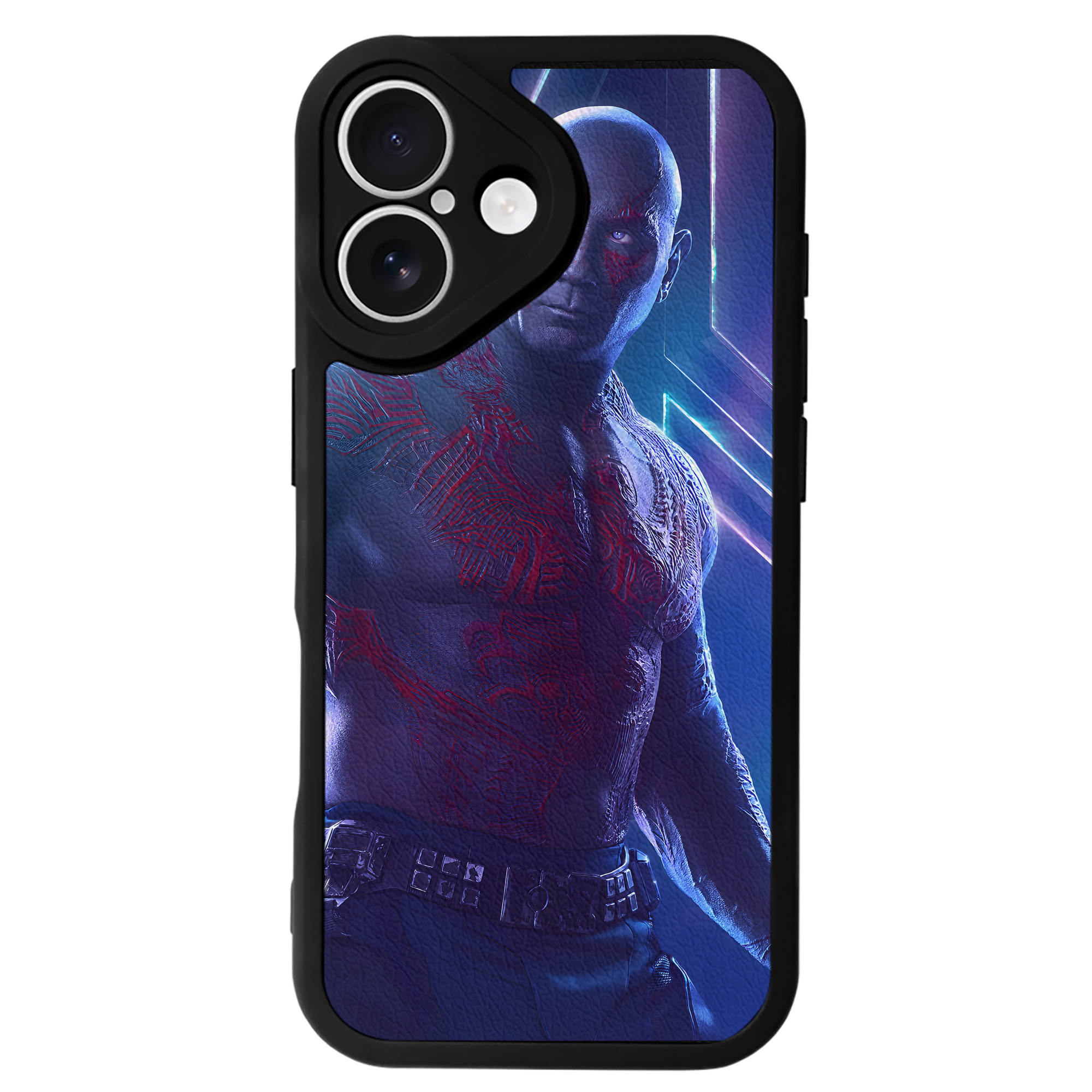 （画像用） アベンジャーズ The Avengers 【iPhone 16シリーズ対応】シリコンスマホケース（レザー調） 材質：シリコン